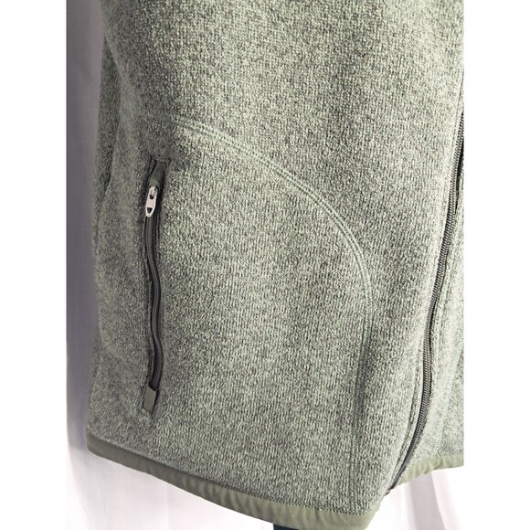 The North Face Vest Mens Medium Green Gordon Lyons Sweater Fleece Zip NF0A5GL3 - Picture 6 of 9